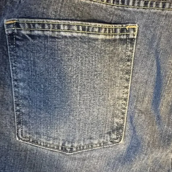 Old Navy OND Jeans Curvy 16 Short Bootcut Just Below Waist Blue Denim Stretch - Picture 10 of 12